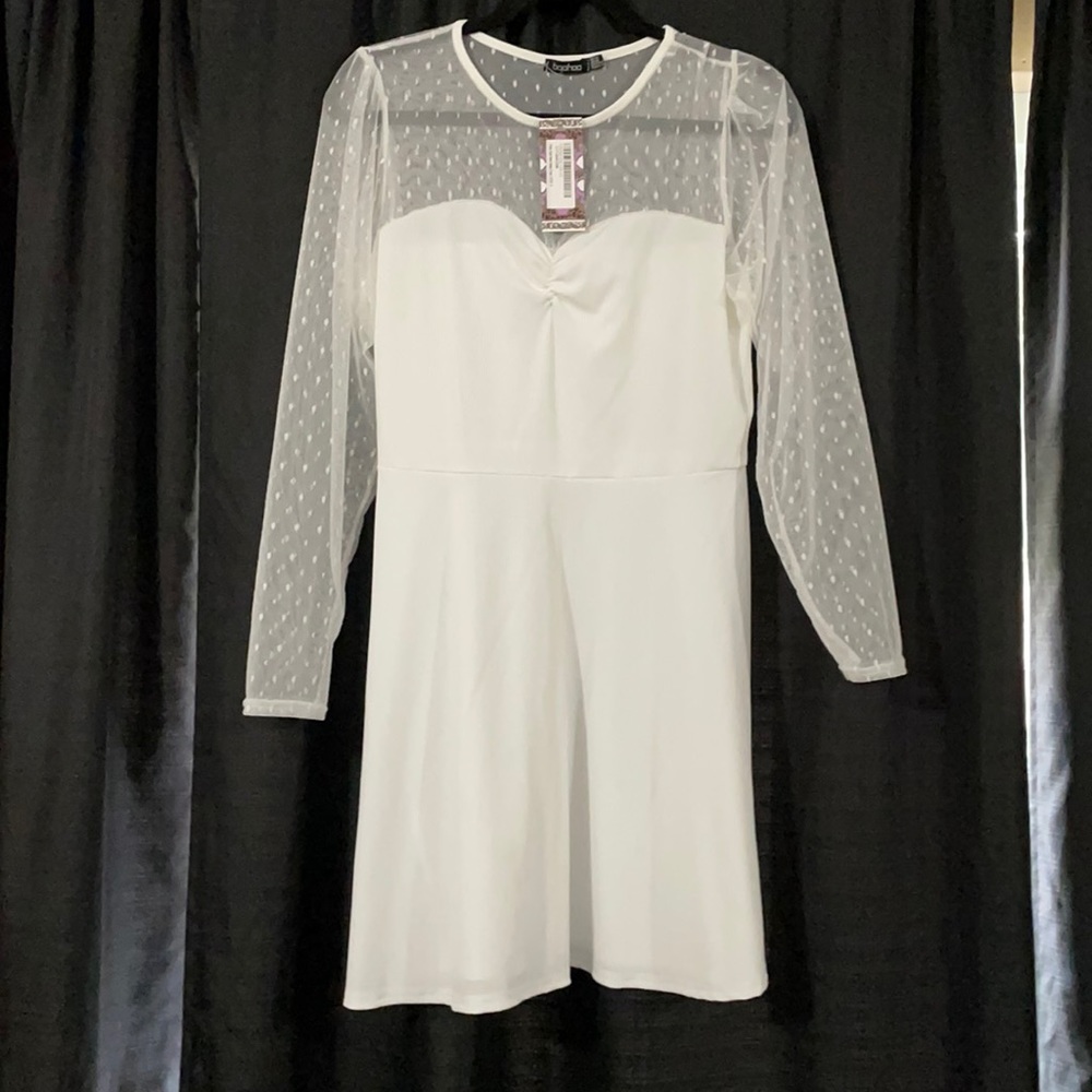 Women’s white dress